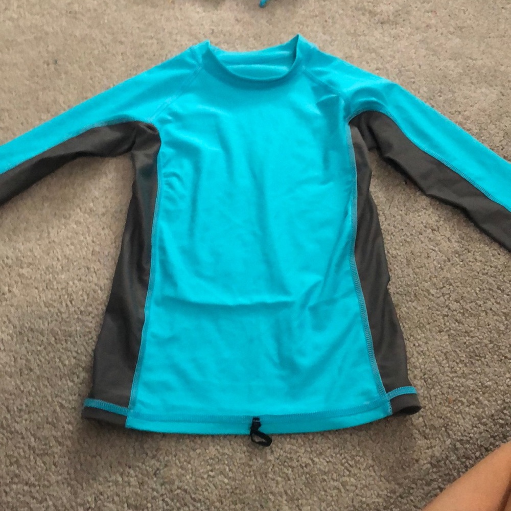 A girls swim top